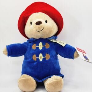 Kohls Cares Paddington Bear Plush Stuffed Animal Red Hat Blue Coat Tags 2023